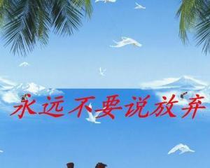 永远不要放弃,逆境中的力量与希望